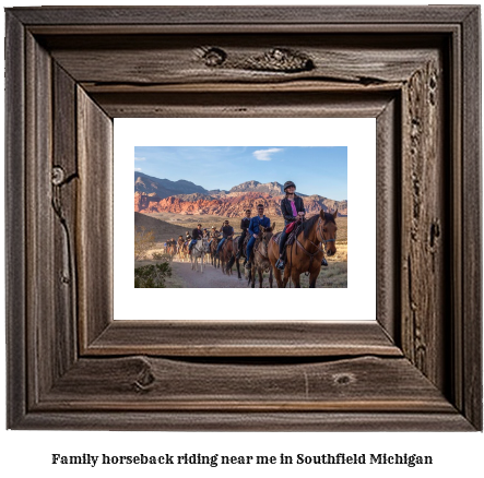 family horseback riding near me in Southfield, Michigan